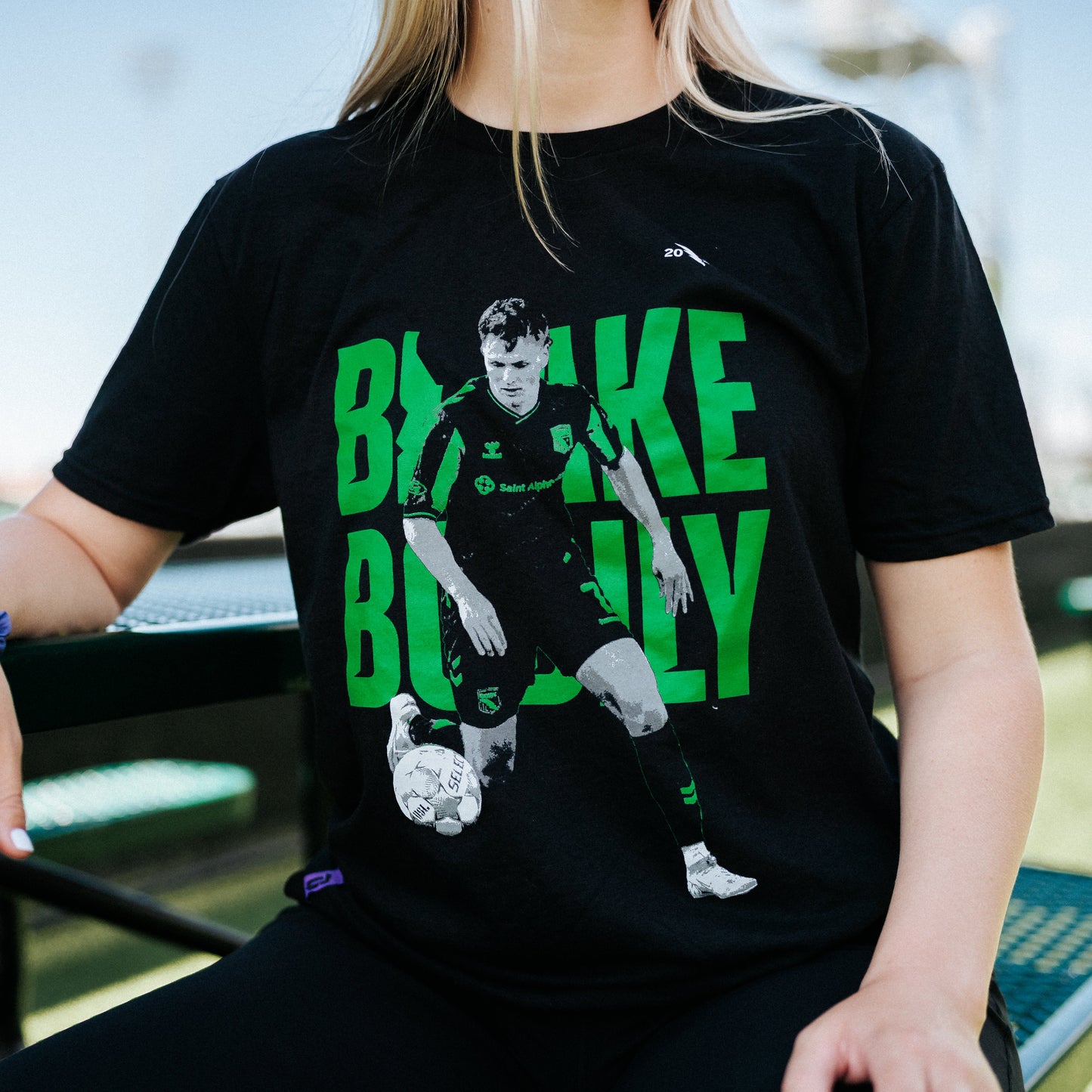 Athletic Club Boise Black Blake Bodily Unisex T-Shirt