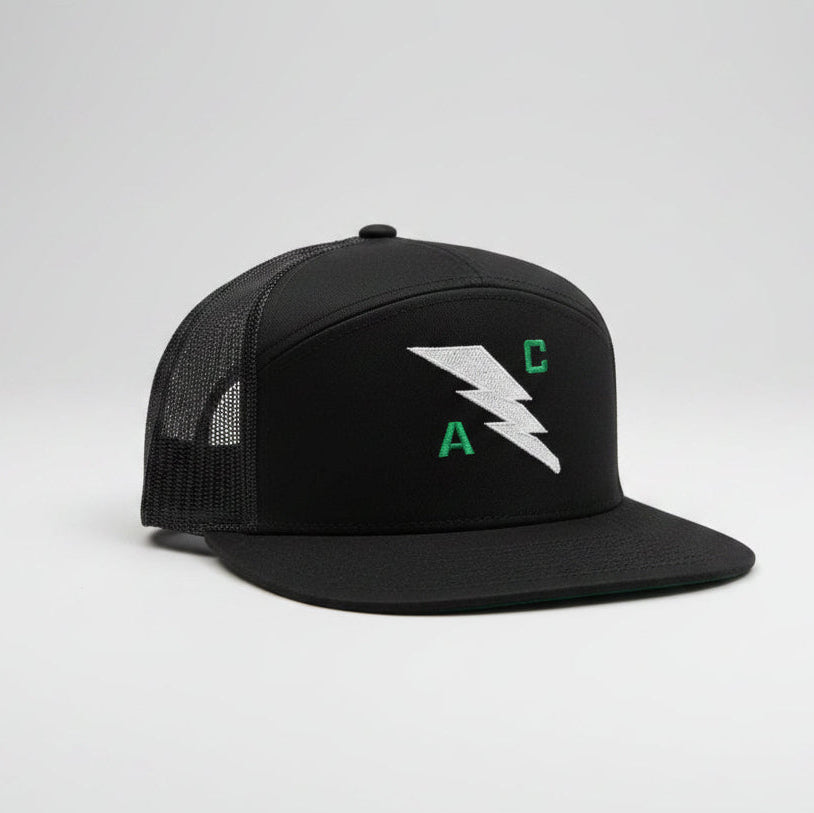 AC Boise Black Bolt Richardson Flat Bill