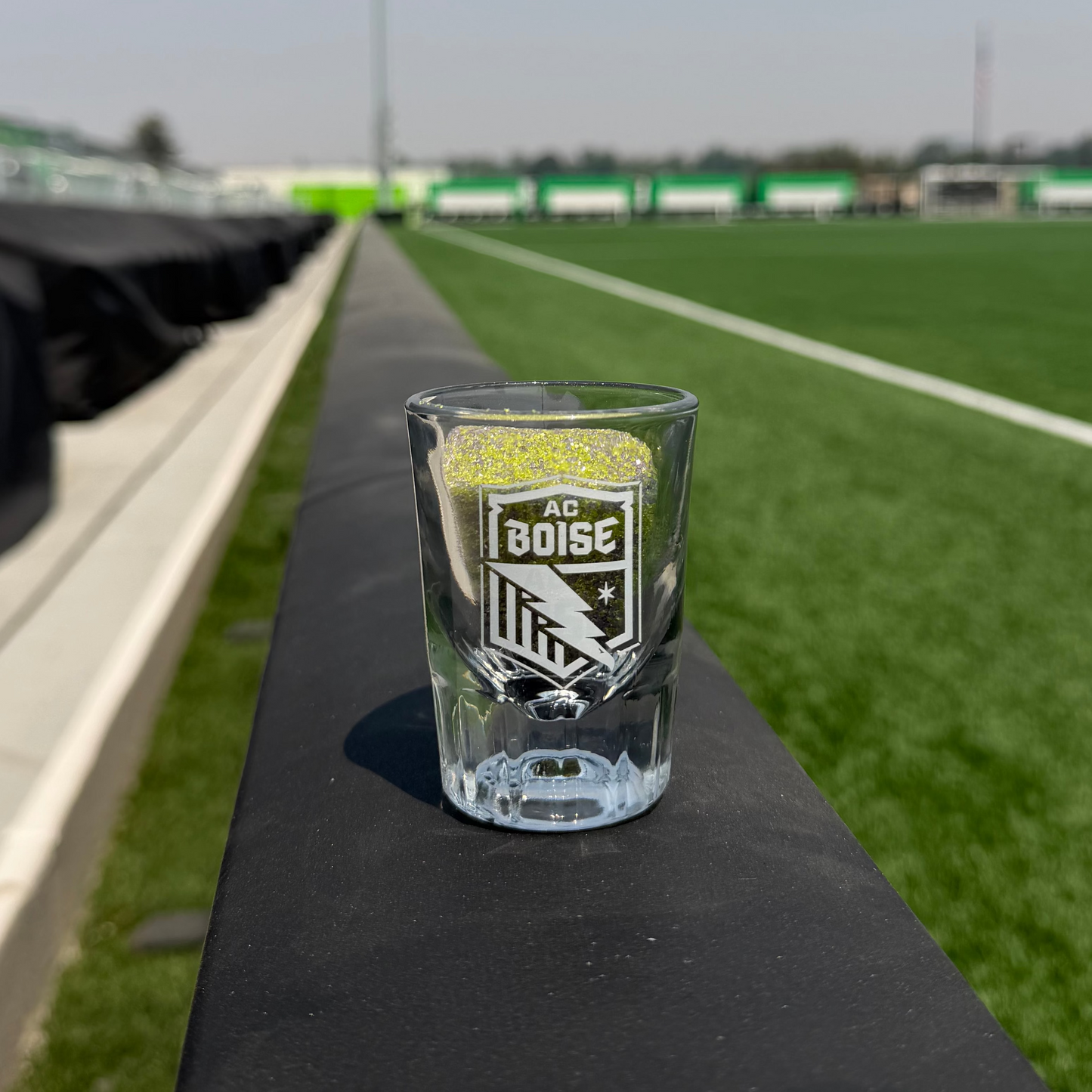 Athletic Club Boise Shot Glass