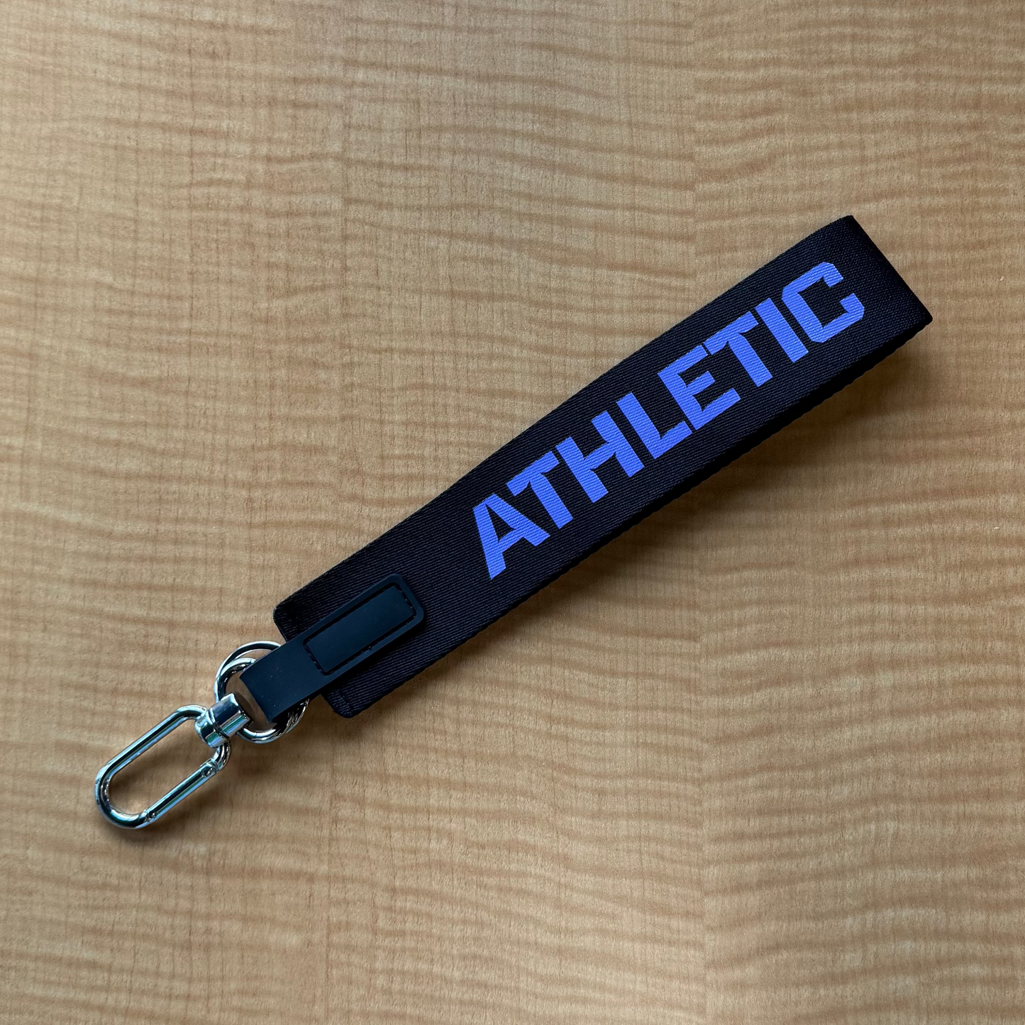 Black Wristlet Keychain
