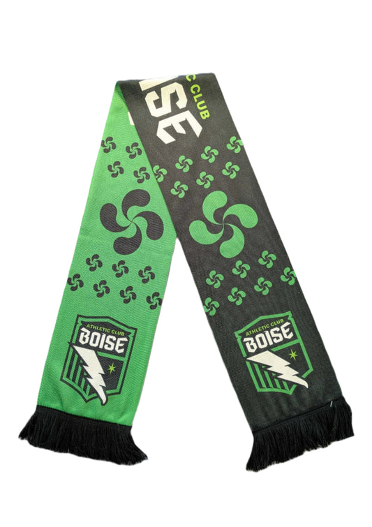 AC Boise Lauburu Green & Black Scarf by Ruffneck