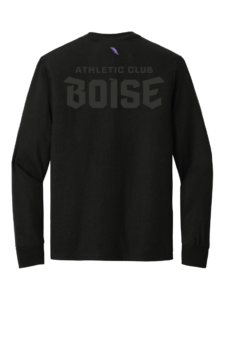 Athletic Club Boise Youth Black Long Sleeve