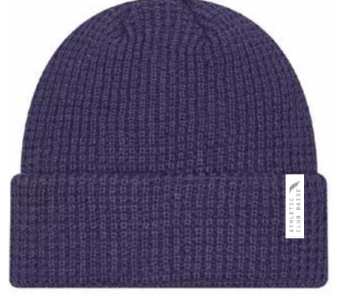 Athletic Club Boise Purple Waffle Beanie