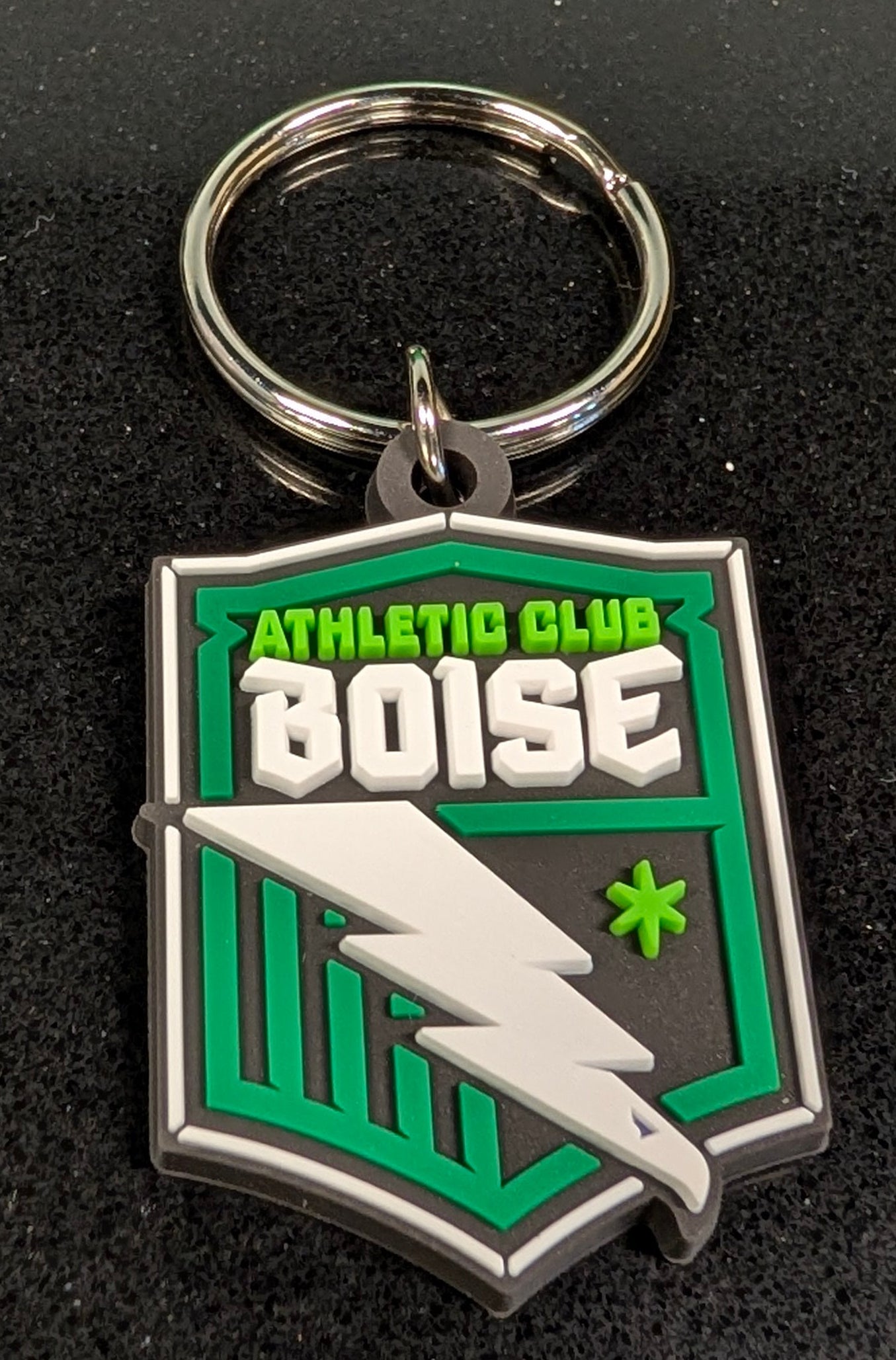 AC Boise PVC Keychain
