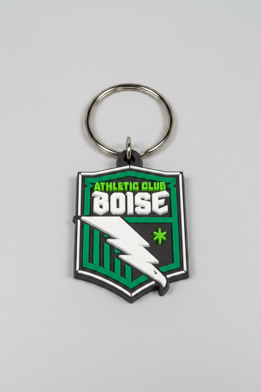 AC Boise PVC Keychain