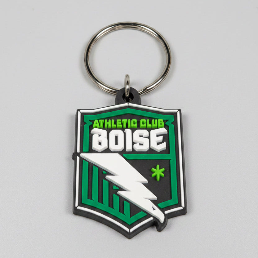 Crest PVC Keychain