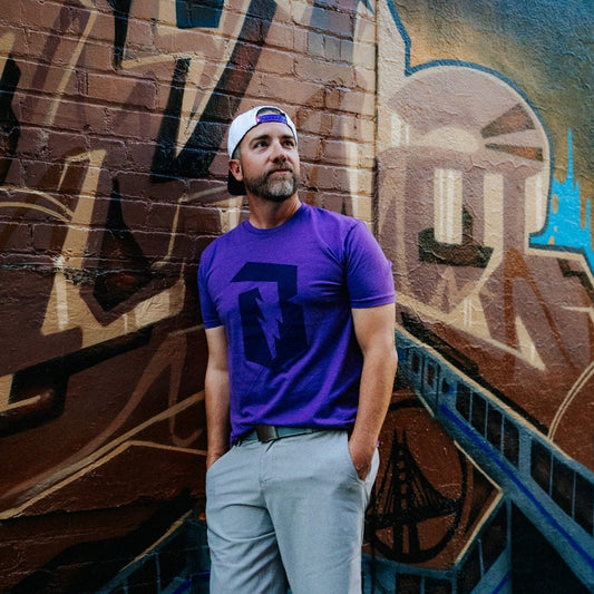Core Purple B-Bolt Unisex T-Shirt