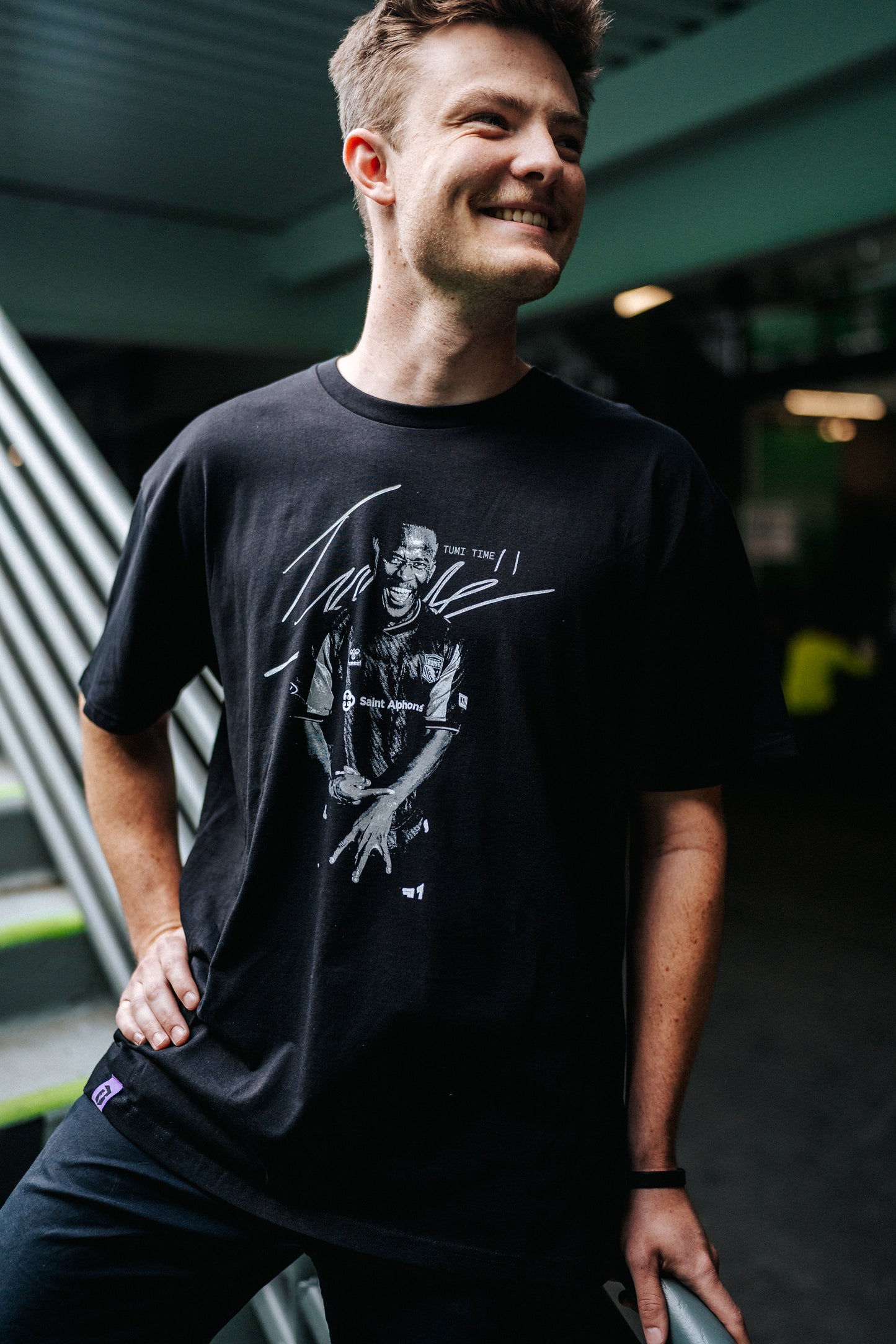 Athletic Club Boise Black Tumi Time Unisex T-Shirt