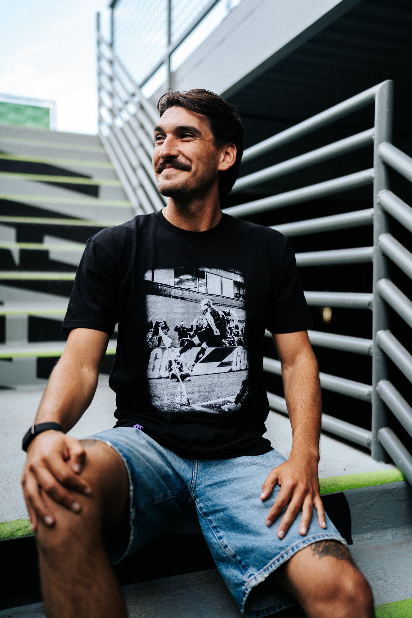 Athletic Club Boise Black First Goal Unisex T-Shirt