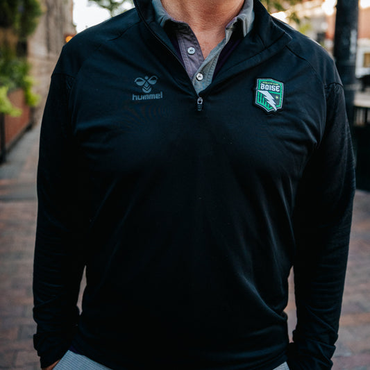 Black Training Half Zip