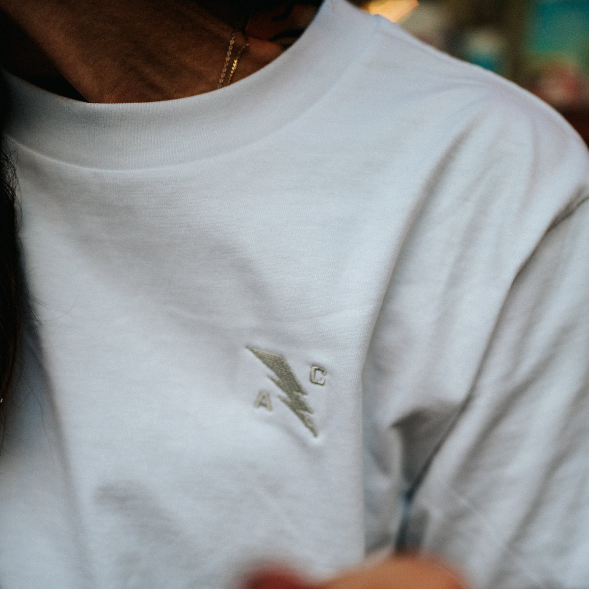 Summer White Cropped T-Shirt