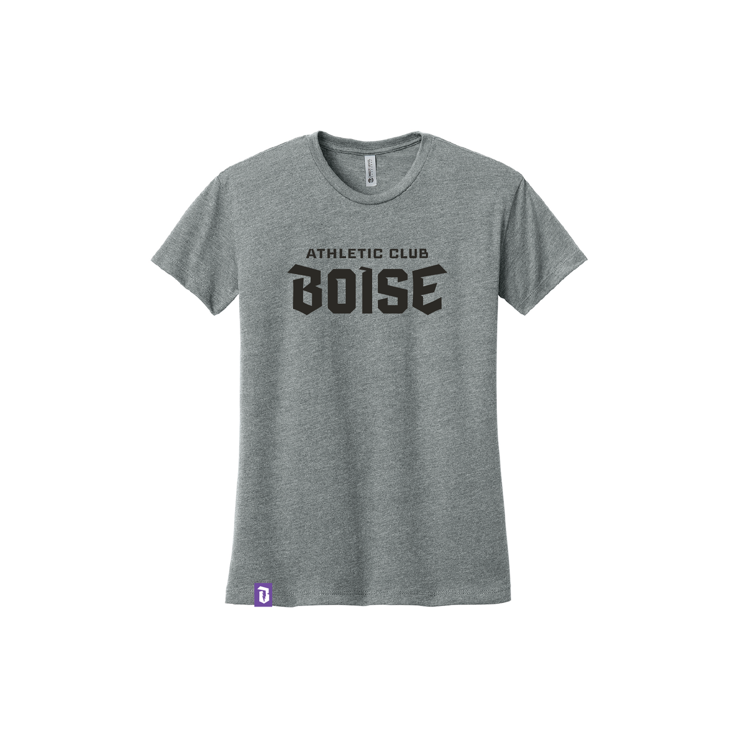 Grey Women's Soft Cotton Next Level T-Shirt