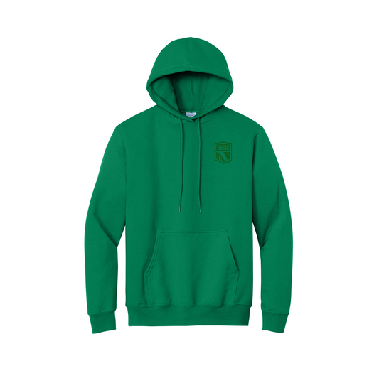 Athletic Club Boise Adult Green Hoodie