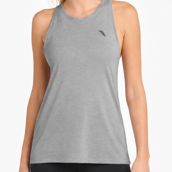Women's Racerback Grey Tank