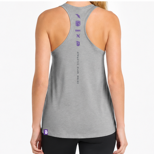 Women's Racerback Grey Tank