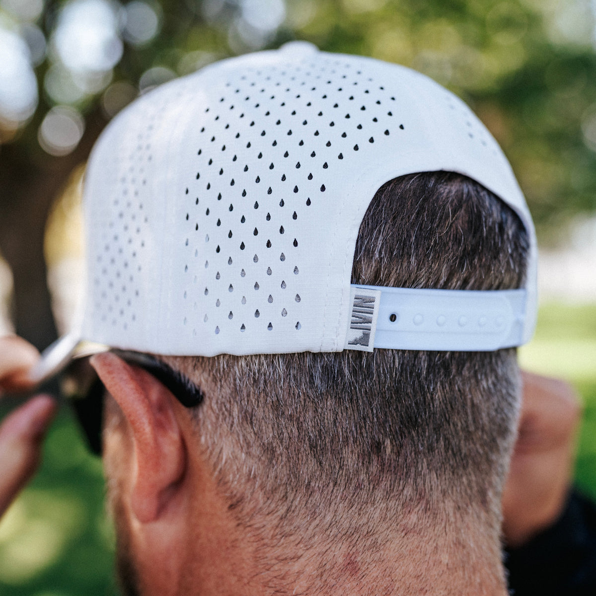 White Performance Hat