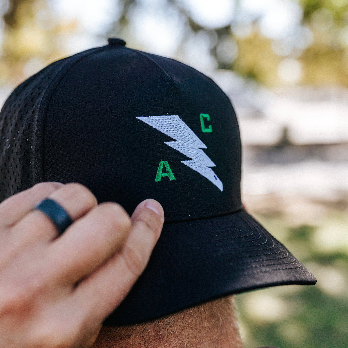 Black Performance Hat