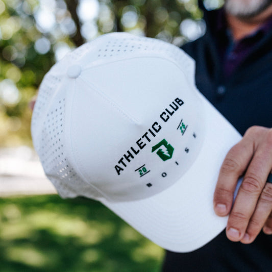 White Performance Hat