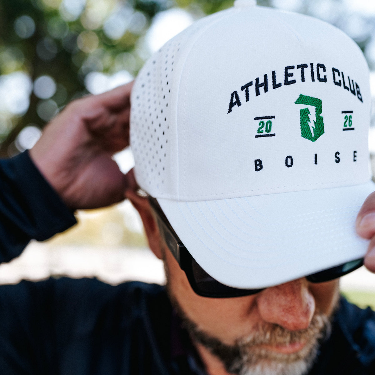 White Performance Hat