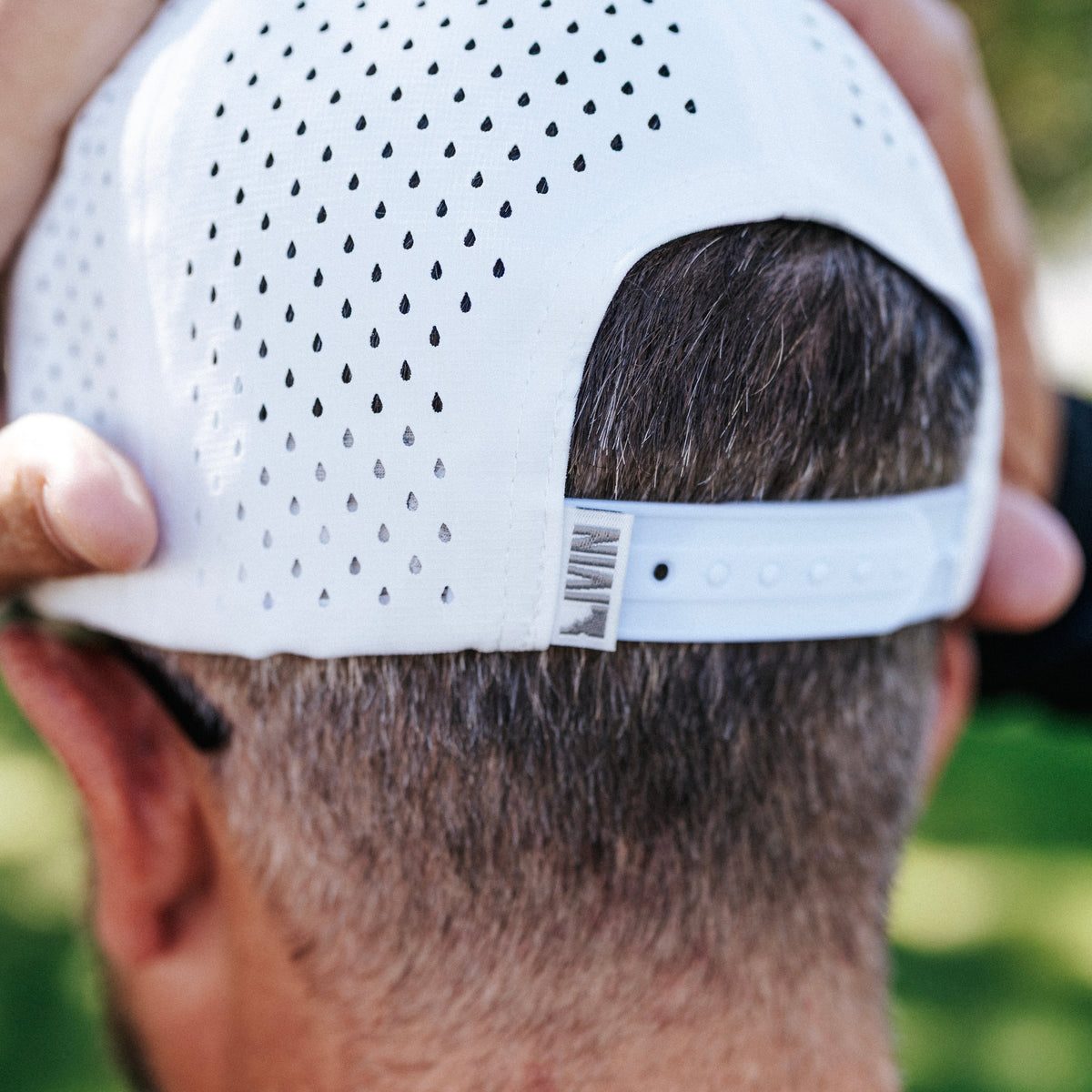 White Performance Hat