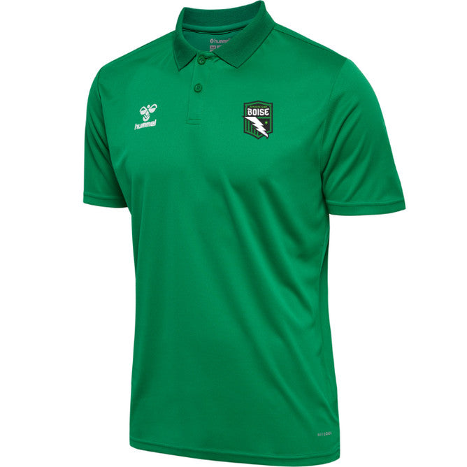 Hummel Green Essential Polo
