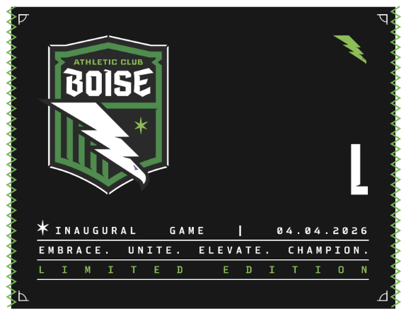 AC Boise Inaugural Home Track Jacket