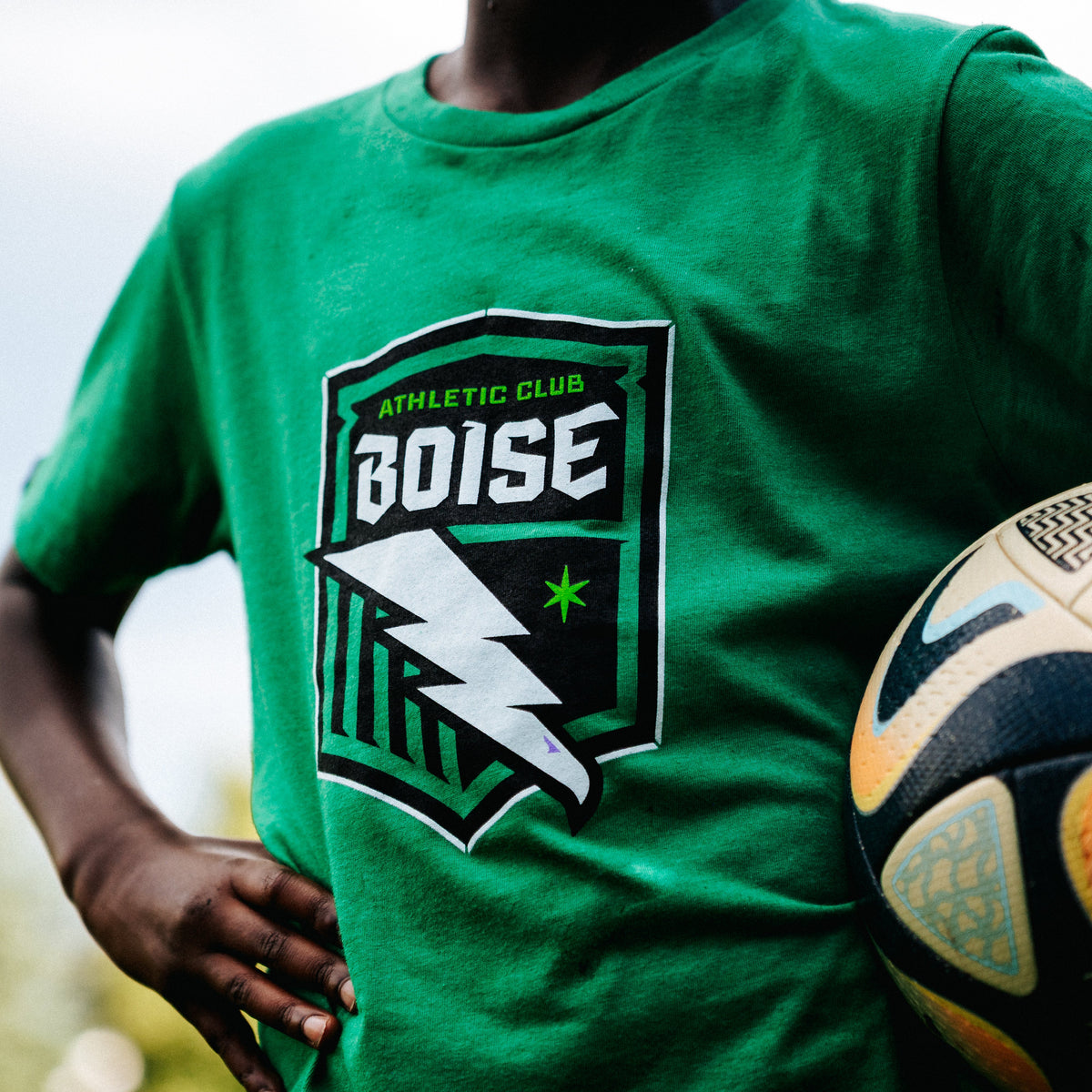 Core Green Crest Youth T-Shirt