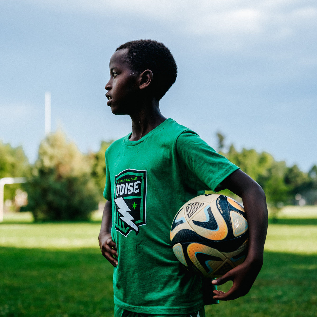 Core Green Crest Youth T-Shirt