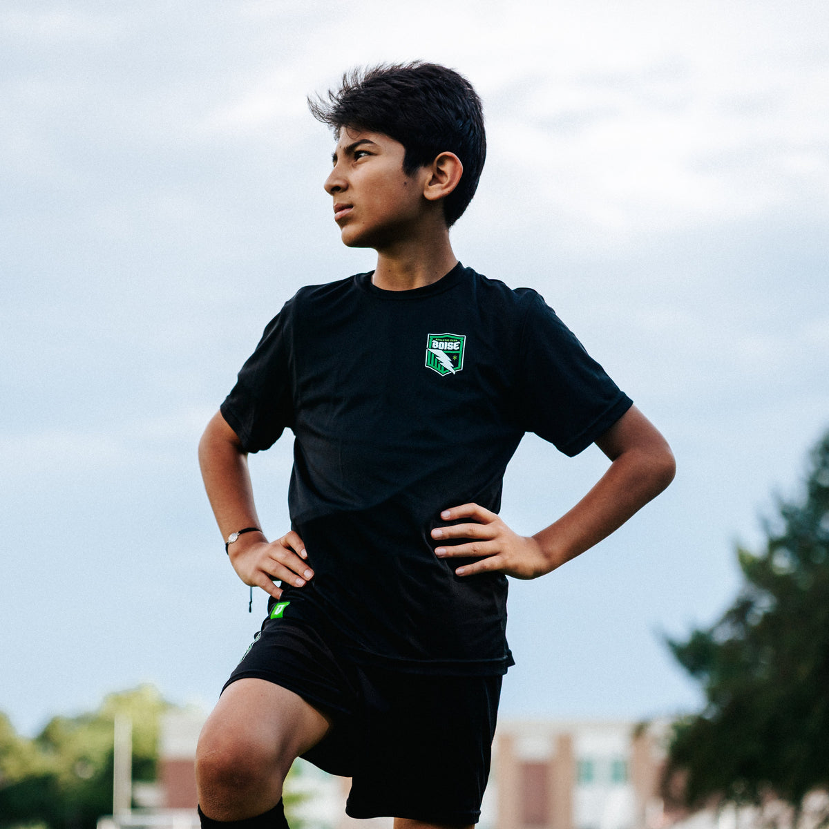 Core Black Sport-Tek Youth T-Shirt