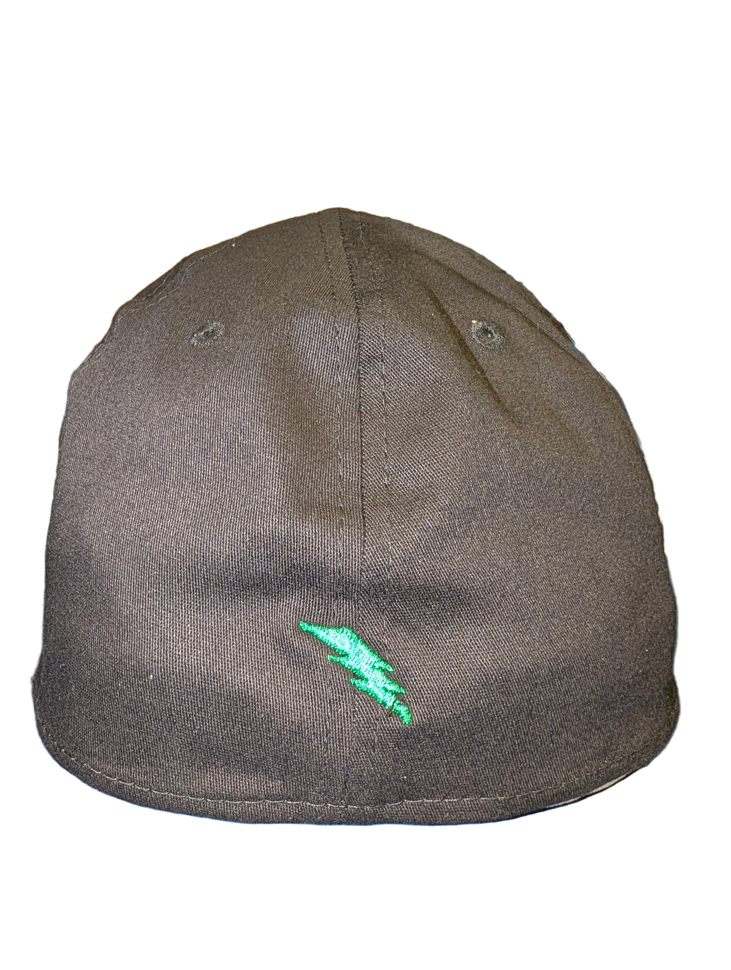 New Era Athletic Club Boise Black and Green "B" Hat
