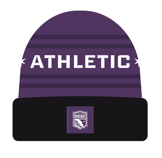 Athletic Club Boise Purple Boise Beanie