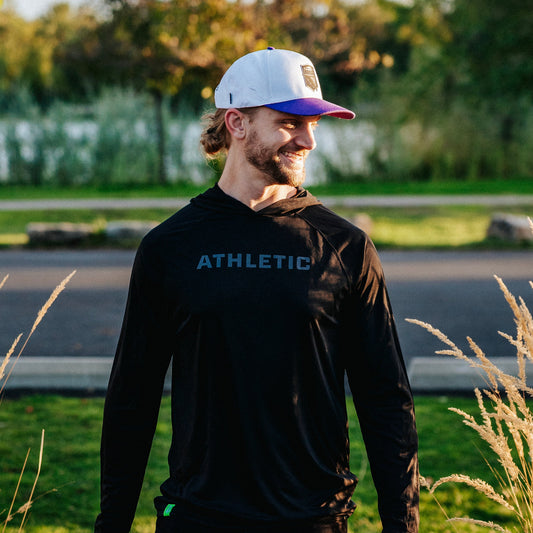 Core Black Sport-Tek Hooded Unisex Long Sleeve