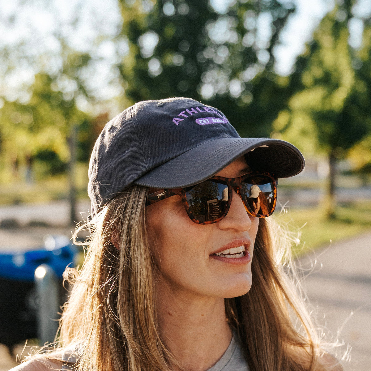 Grey Dad Hat