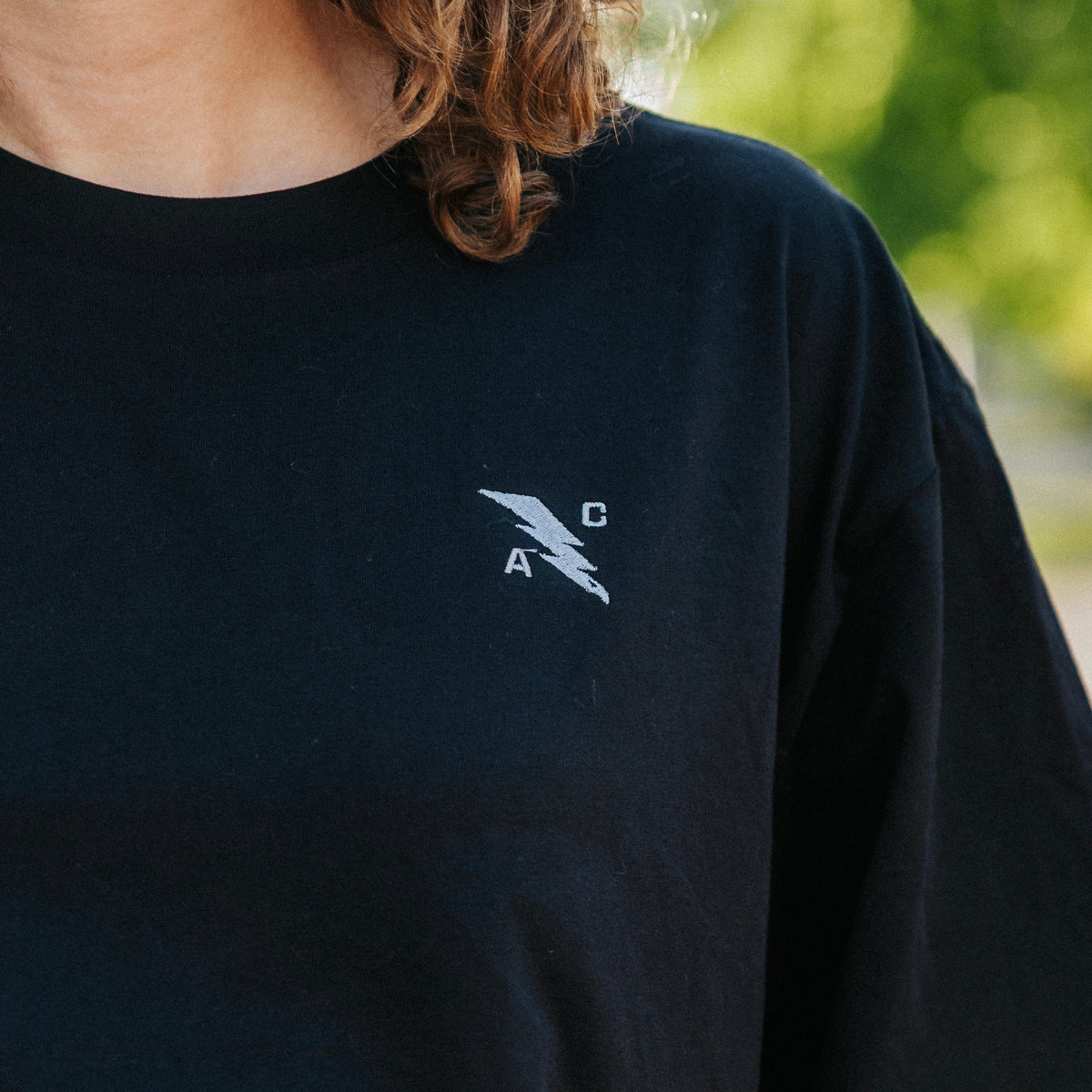 Summer Black Cropped T-Shirt