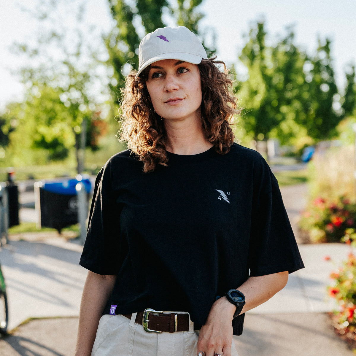 Summer Black Cropped T-Shirt
