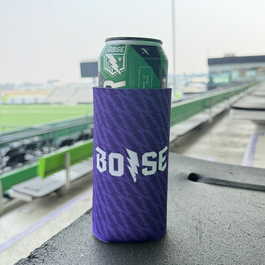 Athletic Club Boise Purple Tall Can Cooler