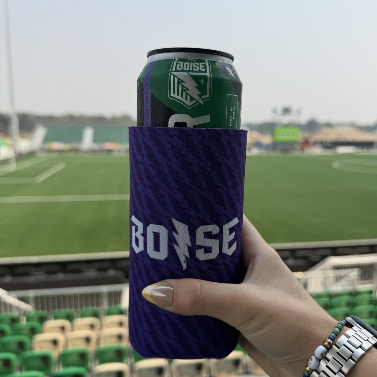 Purple Tall Can Cooler