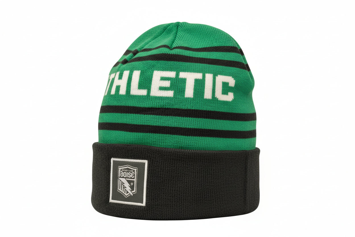 AC Boise Green Beanie