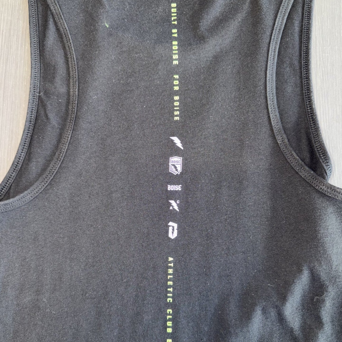 Athletic Club Boise Black Summer Women's Tank Top